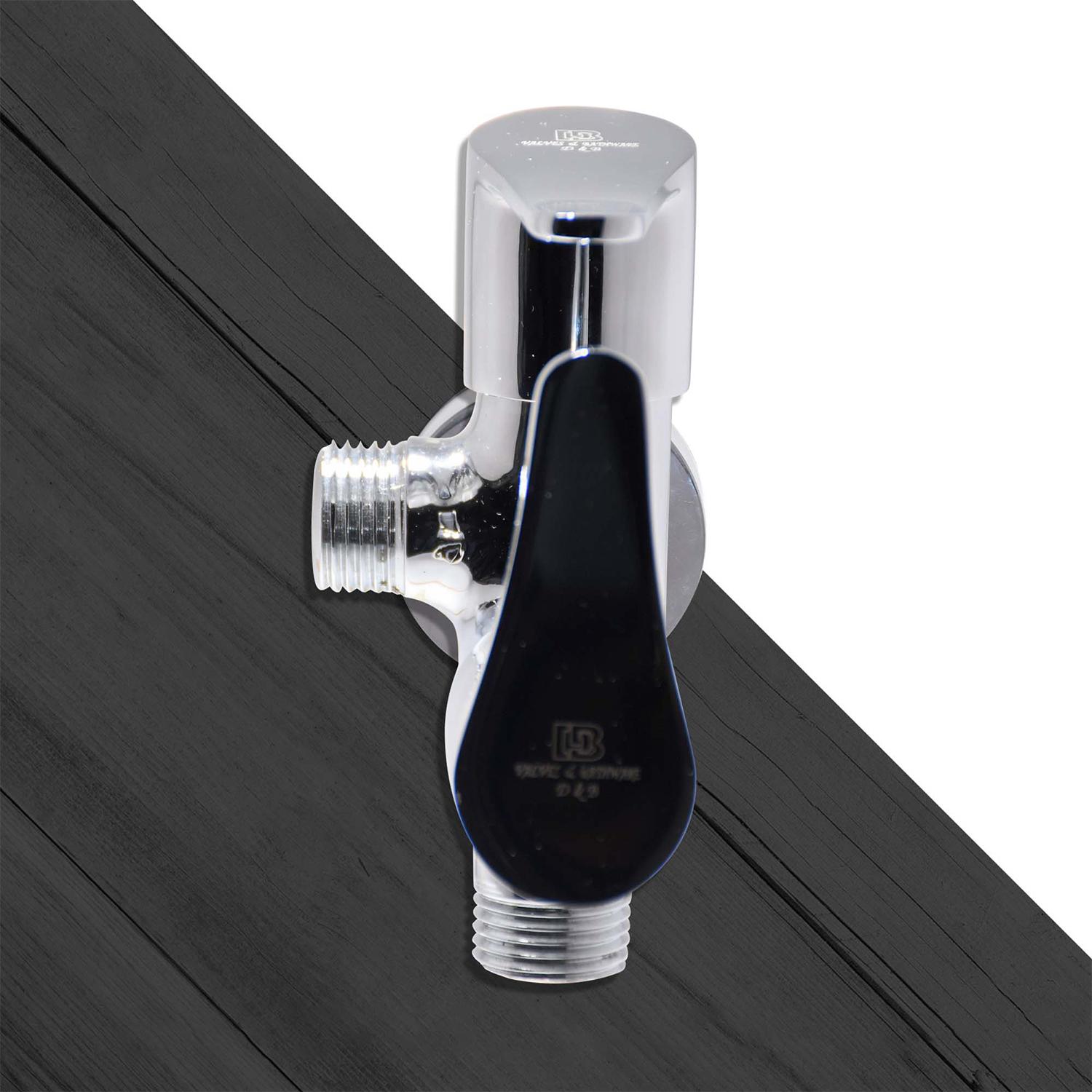 D&B Bathware Chrome plated Angle Cock Faucet LAZZARO - 3310_1