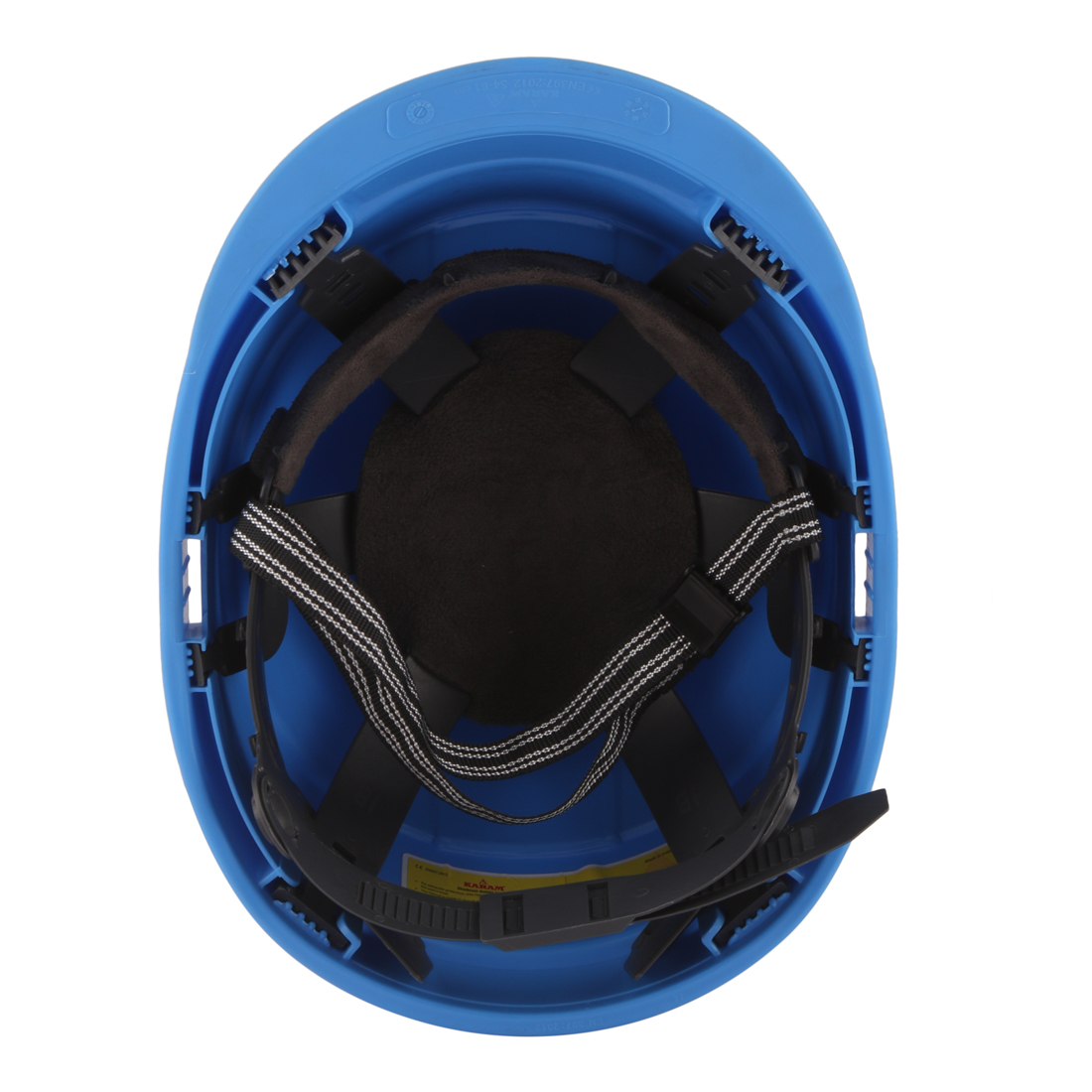 Karam Polypropylene Copolymer Star Blue Air Ventilated Safety Helmets PN541_3