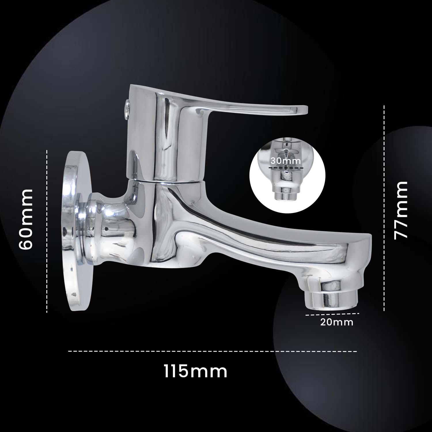 D&B Bathware Chrome plated Bib Cocks Faucet LAZZARO-3301_4