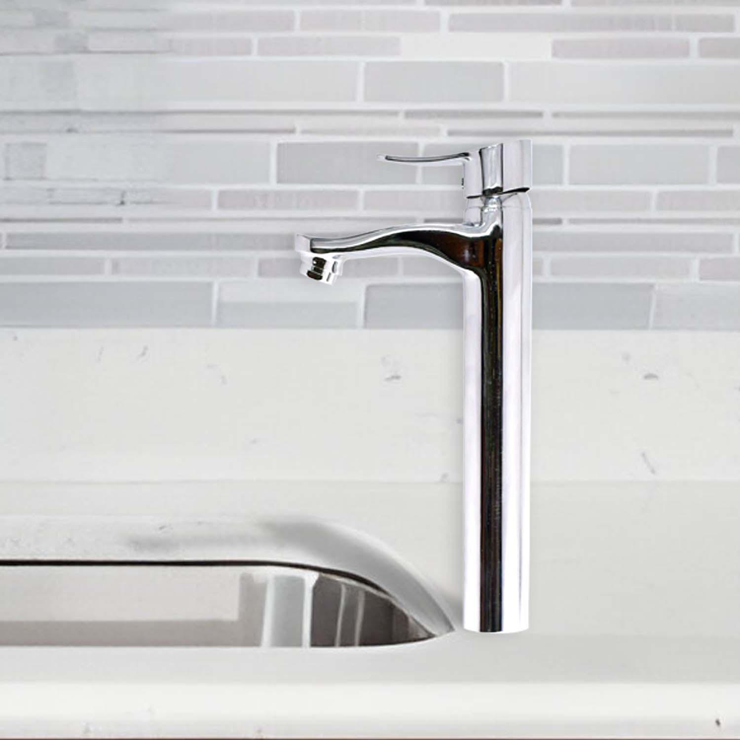 D&B Bathware Chrome plated Basin Mixers Faucet LAZZARO-3318_3