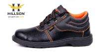 Hillson Beston Synthetic Leather Steel Toe Safety Shoes Black_0