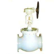 FCE 100 mm Pneumatic Cast Iron Globe Valves Flanged_0