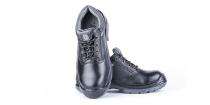 Hillson Nucleus Real Leather Steel Toe Safety Shoes Black_0