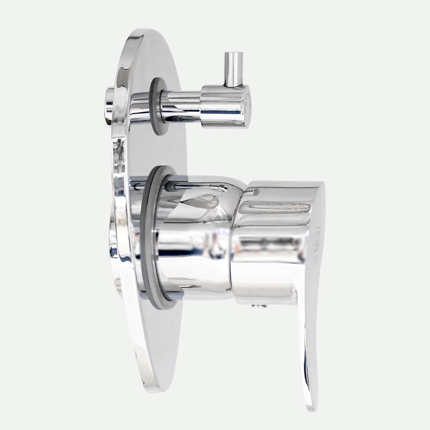 D&B Bathware Chrome plated Upper Part Diverter Faucet LAZZARO - 3315_2