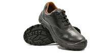 Hillson MF 01 (Black) Real Leather Steel Toe Safety Shoes Black_0