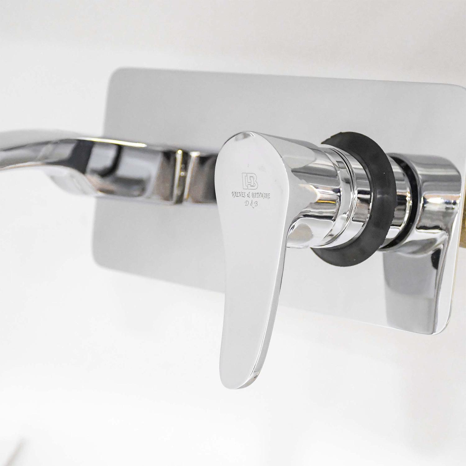 D&B Bathware Chrome Plated Diverter Upper Part Faucet LAZZARO-3316_2