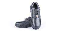 Hillson Base Real Leather Steel Toe Safety Shoes Black_0
