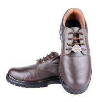 Hillson Agro(Brown) Real Leather Steel Toe Safety Shoes Brown_0
