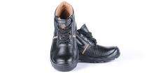 Hillson Apache Real Leather Steel Toe Safety Shoes Black_0