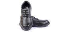 Hillson U-4 Synthetic Leather Steel Toe Safety Shoes Black_0