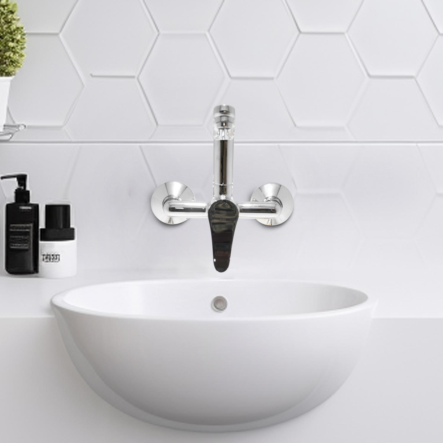 D&B Bathware Chrome plated Sink Mixer Faucet LAZZARO  - 3322_2