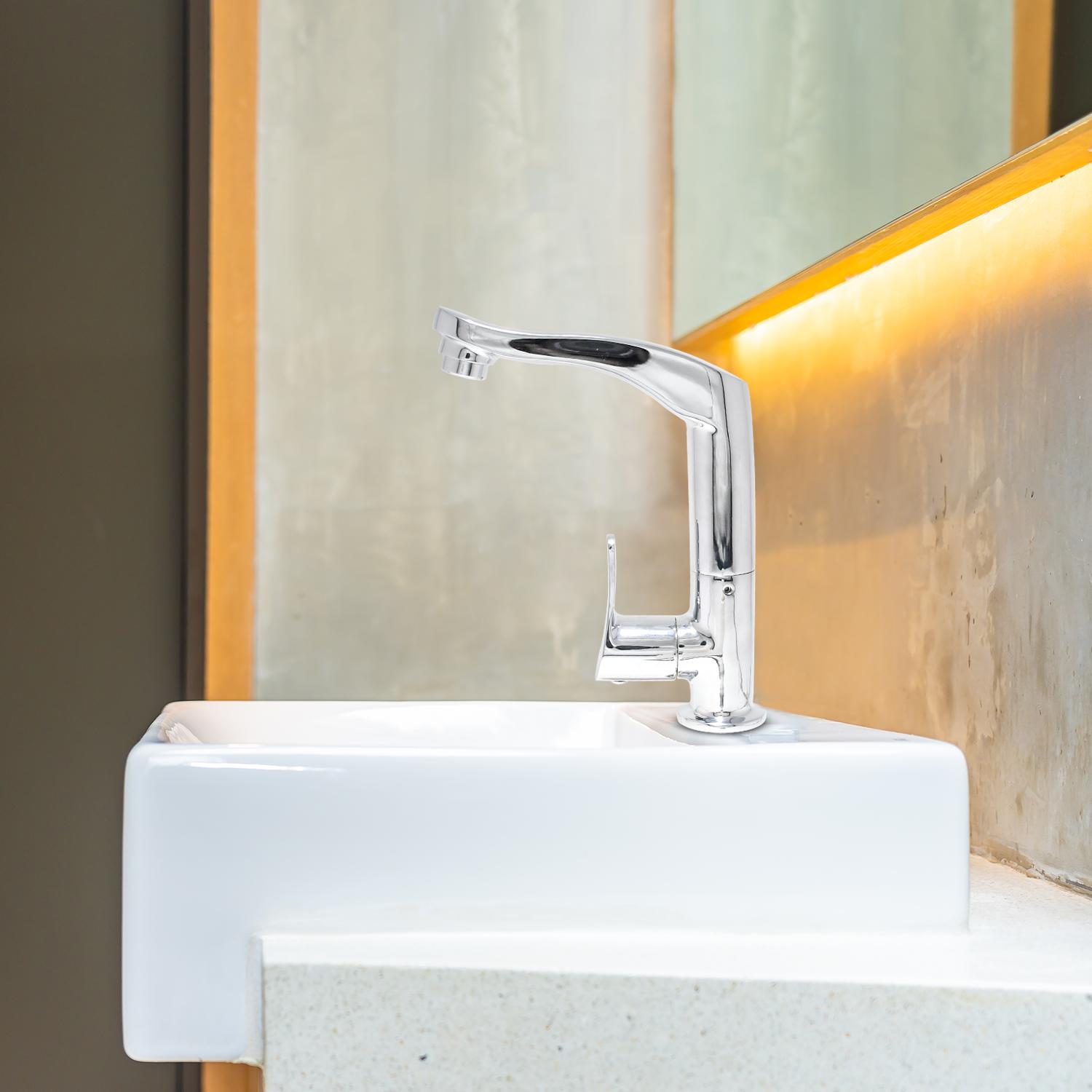 D&B Bathware Chrome plated Sink Cocks Faucet LAZZARO - 3311_4