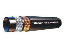 Parker 12.7 mm SAE 100R5R 1 Fibre and 1 Steel Braid Braided Hose 125 bar 23.4 mm_0