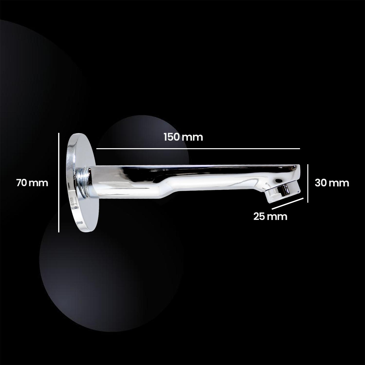 D&B Bathware Chrome plated Bath Spout Faucet Piccolo-3219_4