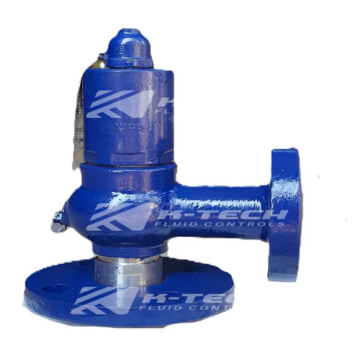 K-TECH Angle Spring Safety Valve 6 inch KTFC 1100_1