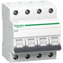 Schneider Electric Acti9 iK60 A9KF71406BQ Four Pole 6 A C Curve MCB_0