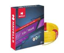 HAVELLS 2.5 sqmm HFFR Electric Wire Yellow 90 m_0