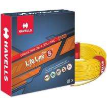 HAVELLS 1.5 sqmm FR PVC Electric Wire Black 180 m_0