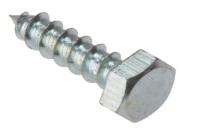M6 Hex Head Screw 8.8 Galvanized IS 1364_0