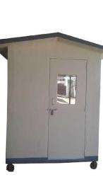 Generic Mild Steel 2000 mm Portable Security Cabin_0