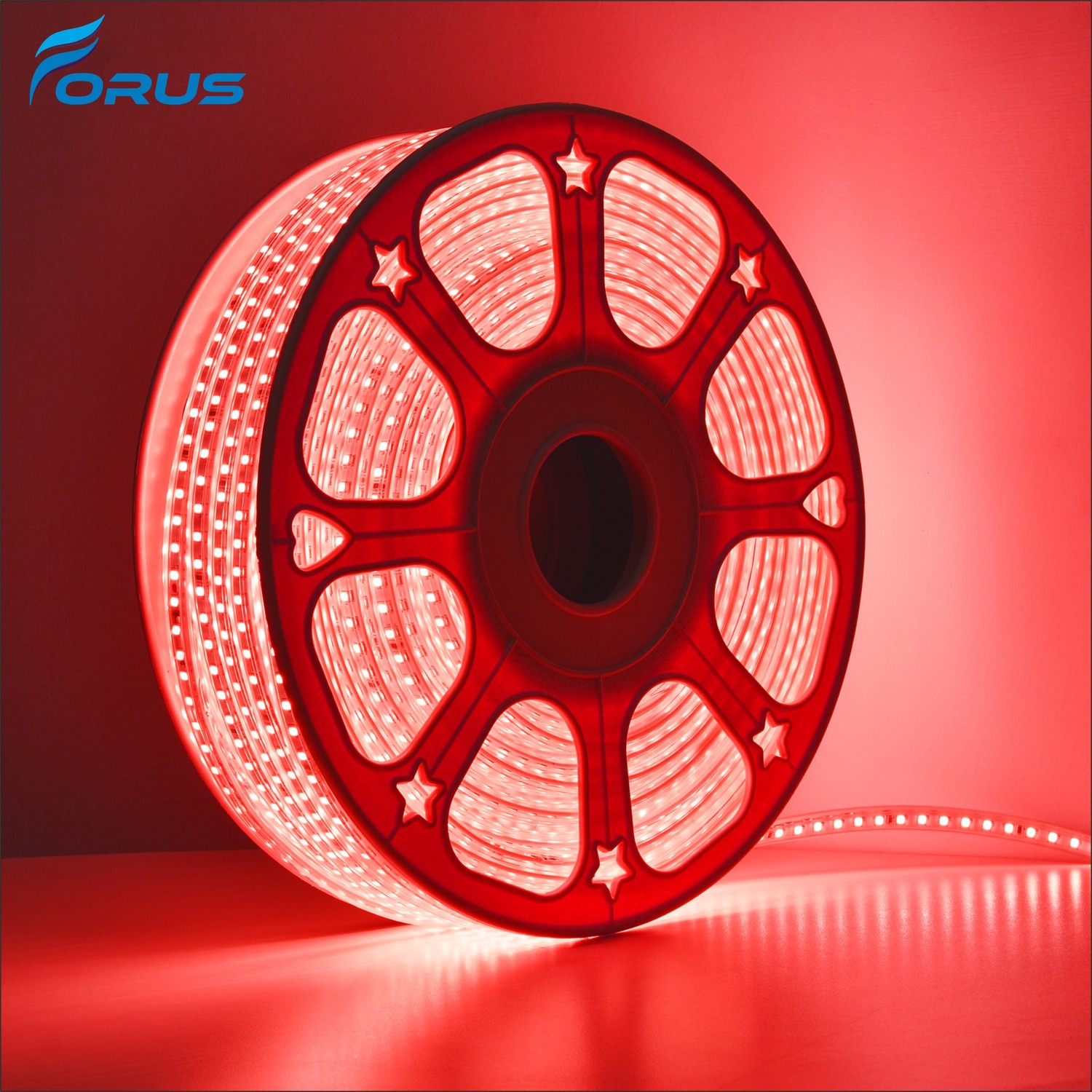 FORUS Red 50 m IP65 LED Rope Light_1
