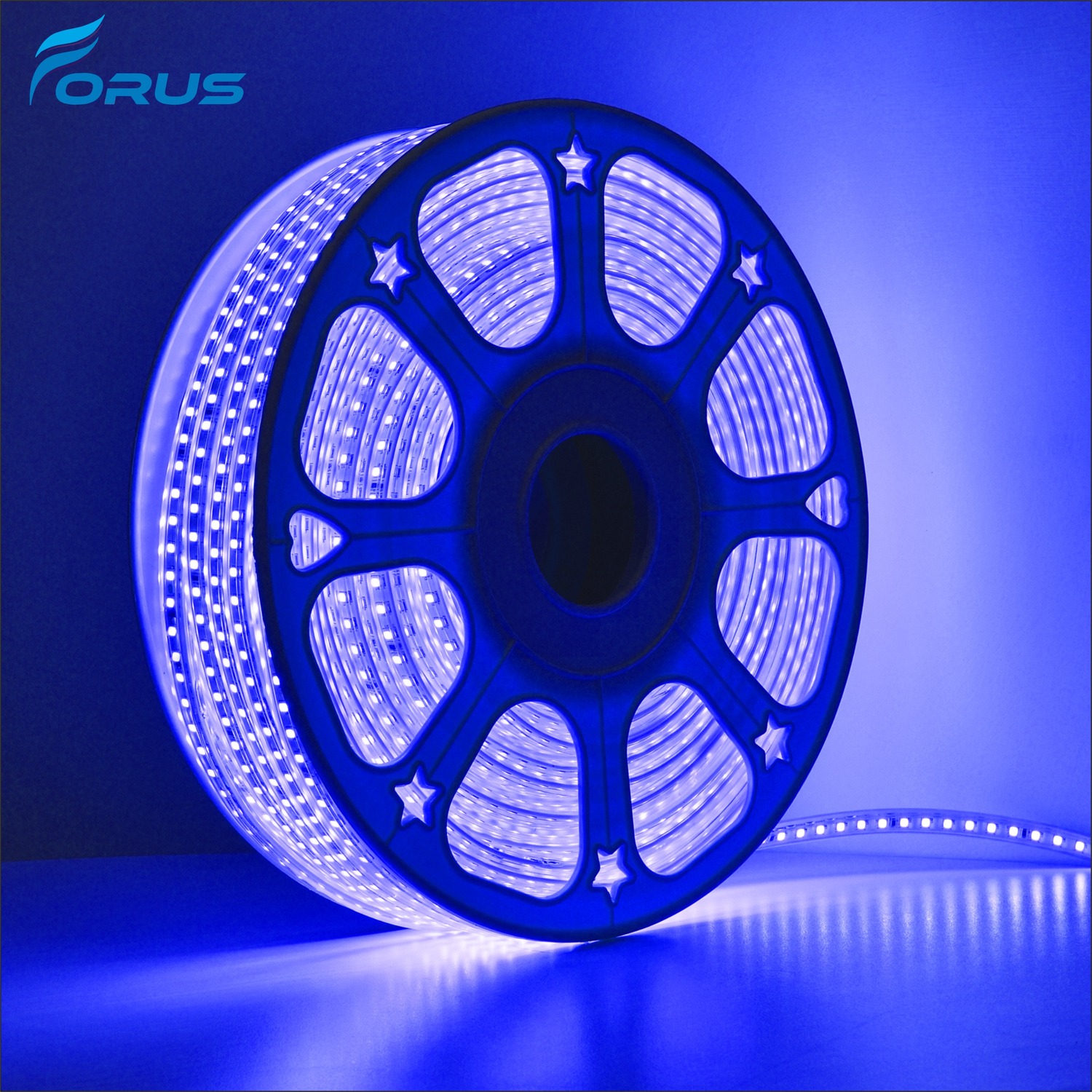 FORUS Blue 20 m IP65 LED Rope Light_1