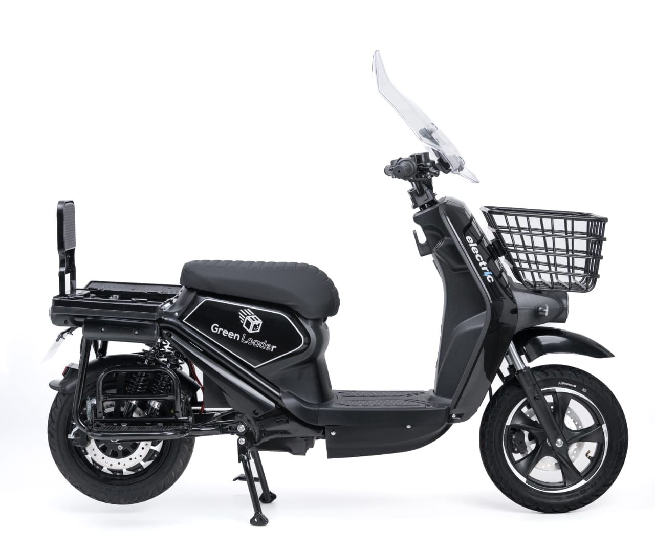 DE Electric Green Loader 140 km 2.4 kWh 3 - 8 hr Electric Bike_1