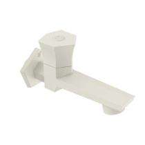 R.N. 15 mm PTMT Taps Wall Mounted Long Body Bib Cock with Flange_0