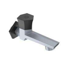 R.N. 15 mm PTMT Taps Wall Mounted Long Body Bib Cock with Flange_0