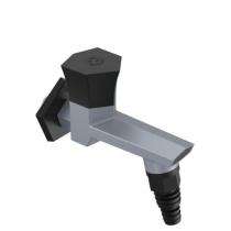 R.N. 15 mm PTMT Taps Wall Mounted Nozzle Bib Cock with Flange_0