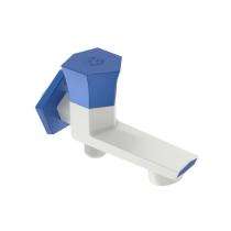 R.N. 15 mm PTMT Taps Wall Mounted 2 in 1 Bib Cock with Flange_0