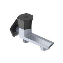 R.N. 15 mm PTMT Taps Wall Mounted 2 in 1 Bib Cock with Flange_0