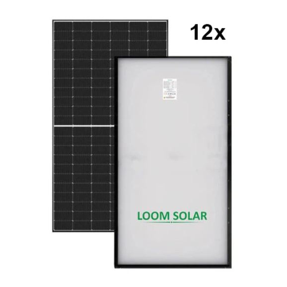 LOOM SOLAR 10 kW Three Phase Mono PERC Halfcut Non DCR On Grid Solar Solution_1