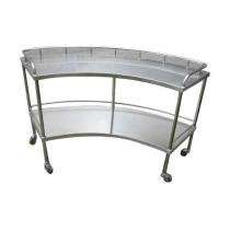 WEBCON Instrument Trolley Stainless Steel 940 x 490 x 1535 mm_0