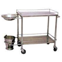 WEBCON Instrument Trolley Stainless Steel 260 x 465 x 810 mm_0