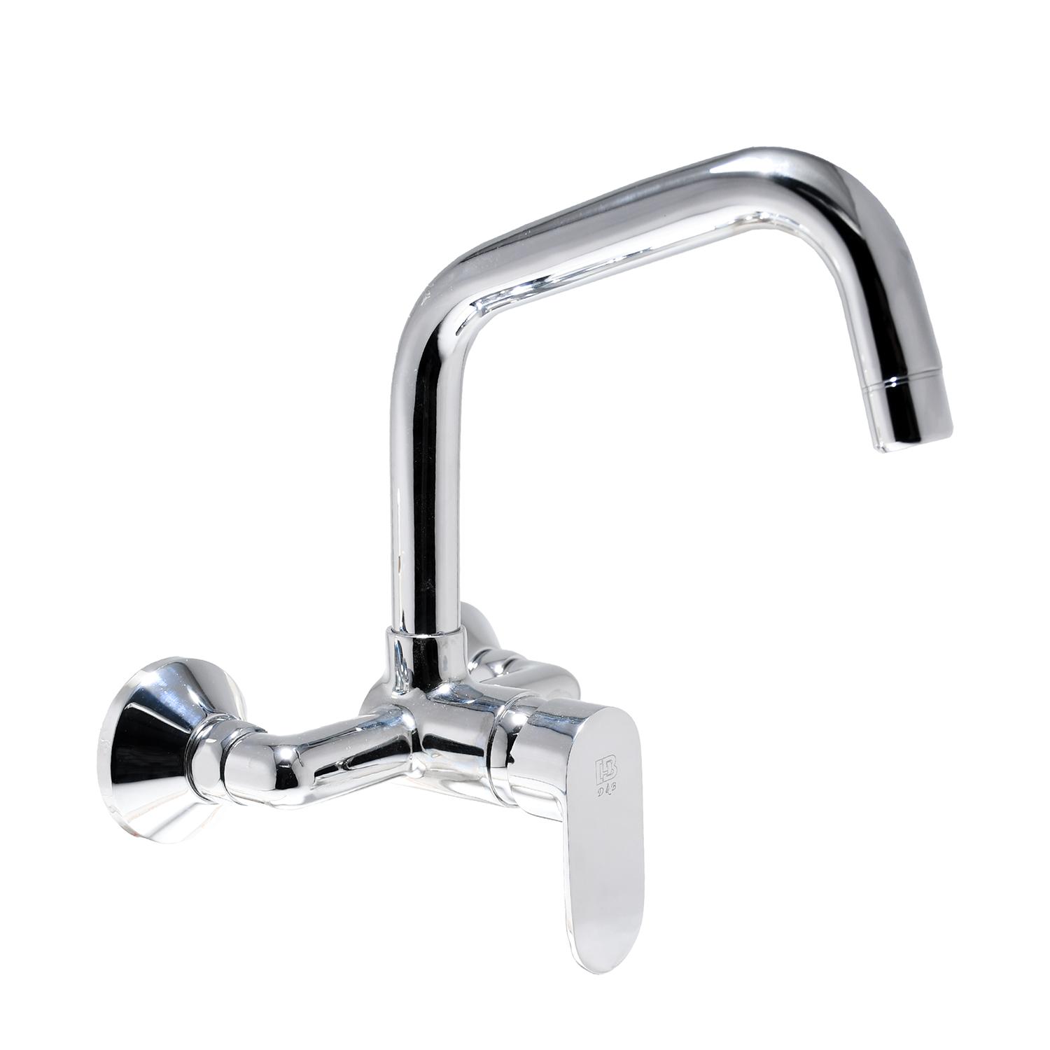D&B Bathware Chrome plated SINK MIXER Faucet IVANO-3422-LONG PIPE_1
