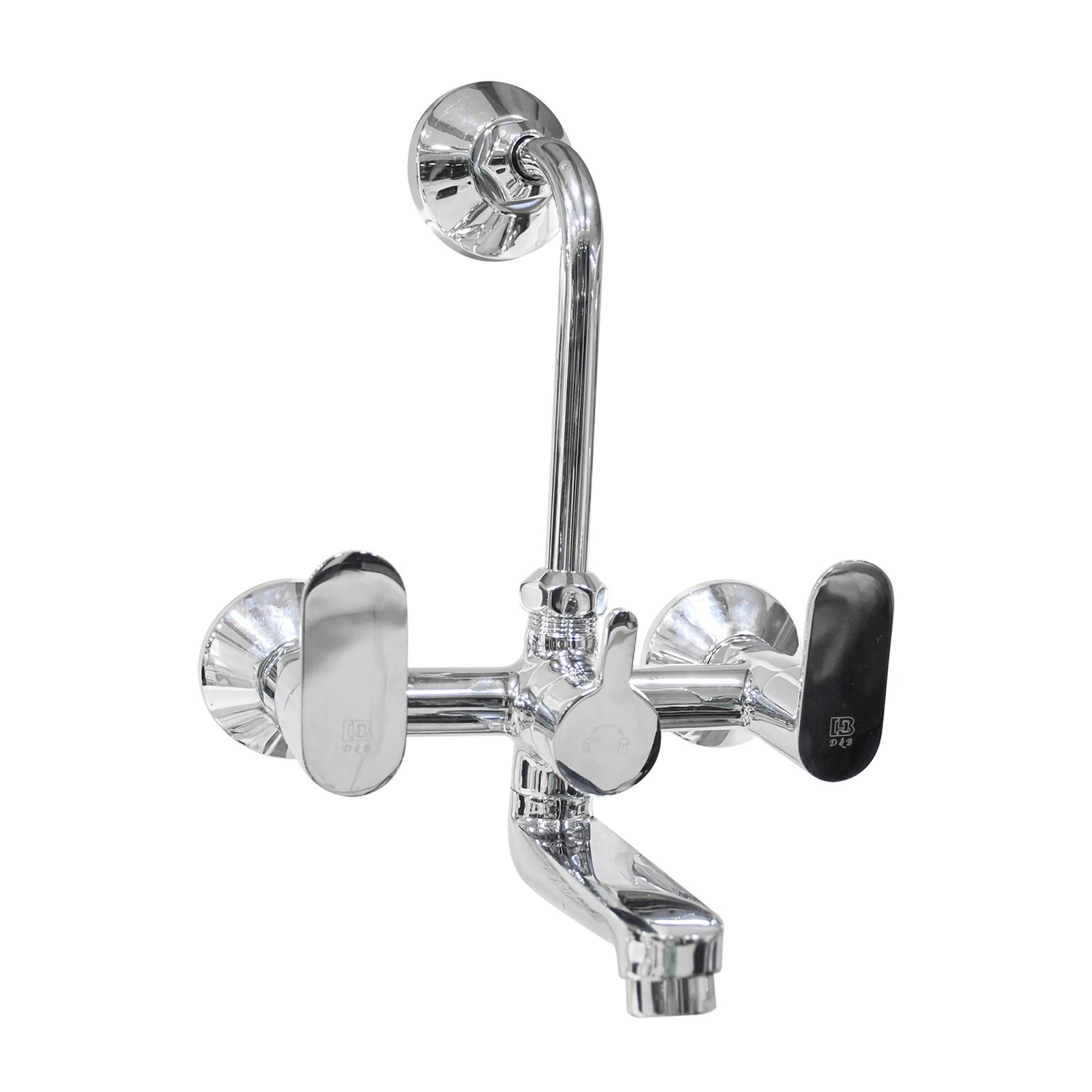 D&B Bathware Chrome plated Wall Mixers Faucet IVANO-3407_1