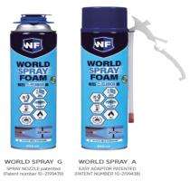 World Foam World Spray G FOAM Adhesives Construction Foam 840 mL Spray Bottle_0