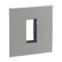 Legrand 5758-11 1 M Grey Modular Switch Plate Cover_0