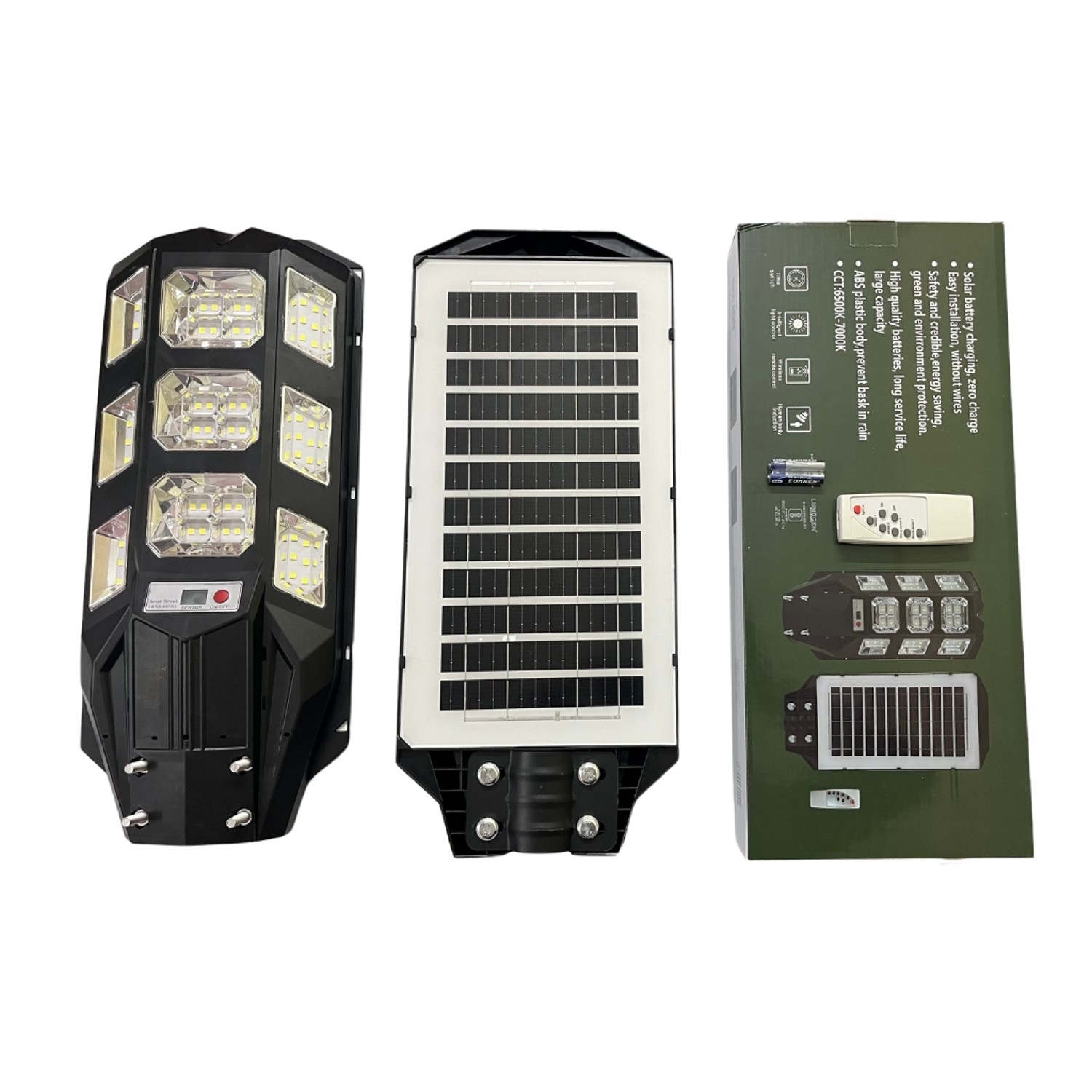 LUMOGEN Cool White LED ABS Plastic 13 Ah Solar Street Light_3