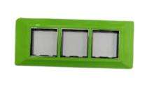 Legrand 5758-46 3 M Green Apple Modular Switch Plate Cover_0