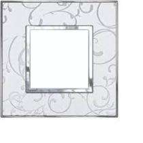 Legrand 5758-56 4 M Silver Baroque Modular Switch Plate Cover_0