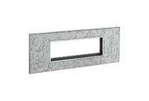 Legrand 5758-57 6 M Silver Baroque Modular Switch Plate Cover_0