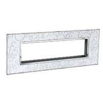 Legrand 5758-60 12 M Silver Baroque Modular Switch Plate Cover_0