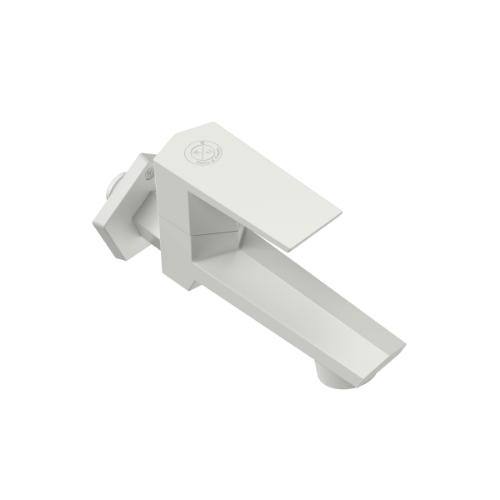 R.N. 15 mm PTMT Taps Wall Mounted Long Body Bib Cock with Flange_1