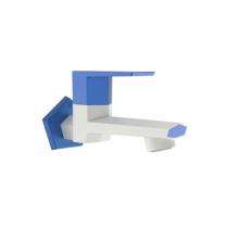 R.N. 15 mm PTMT Taps Wall Mounted Long Body Bib Cock with Flange_0