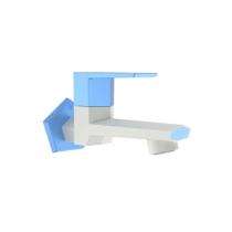 R.N. 15 mm PTMT Taps Wall Mounted Long Body Bib Cock with Flange_0