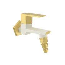 R.N. 15 mm PTMT Taps Wall Mounted Nozzle Bib Cock with Flange_0