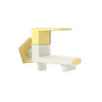 R.N. 15 mm PTMT Taps Wall Mounted 2 in 1 Bib Cock with Flange_0