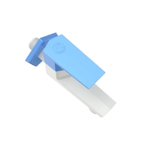 R.N. 15 mm PTMT Taps Wall Mounted 2 in 1 Bib Cock with Flange_1